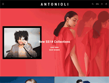 Tablet Screenshot of antonioli.eu